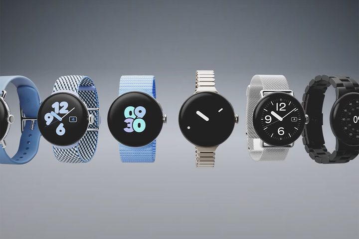 Google Pixel Watch 2 band options.