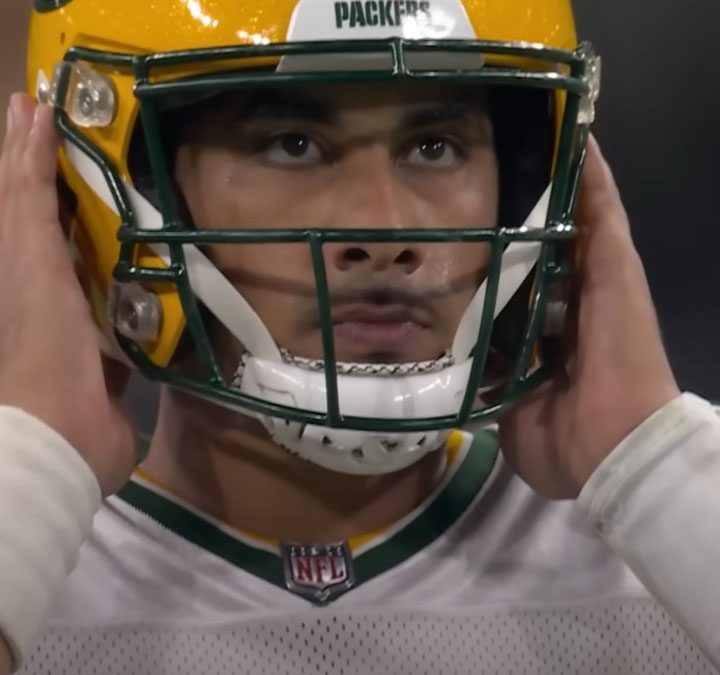 Jordan Love, the quarterback of the Green Bay Packers.
