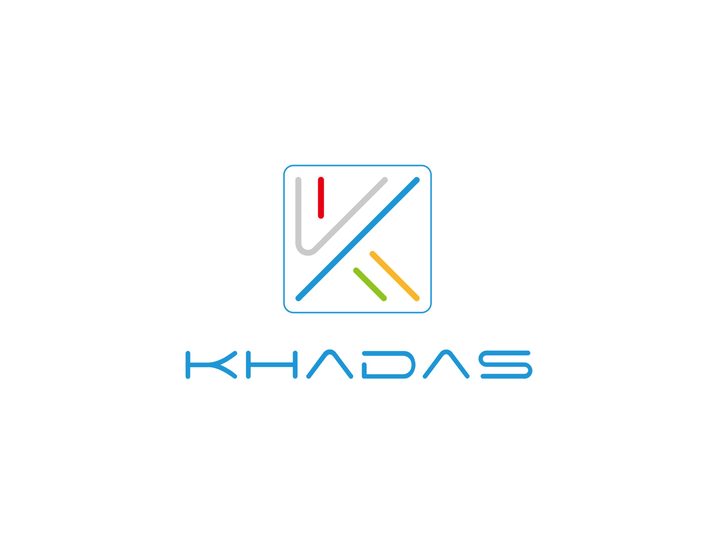 Khadas Logo on white background.