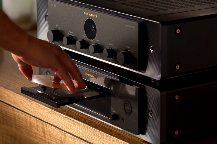 Marantz Model 50 integrated amplifier and CD 50n networked CD player.