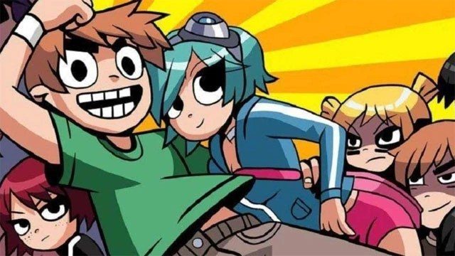 Scott Pilgrim with Ramona