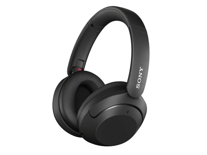 The Sony WHXB910NB wireless headphones on a white background.