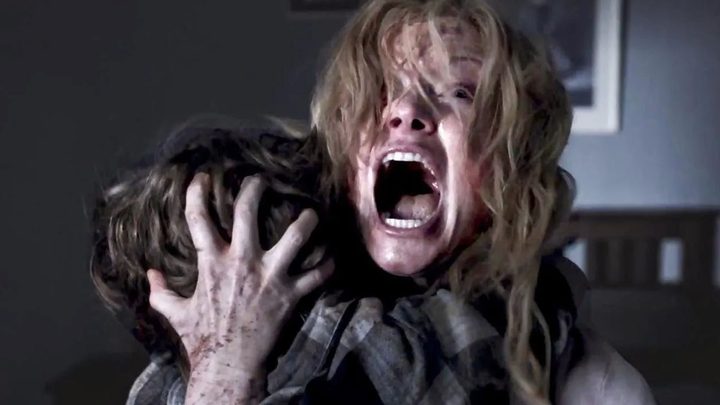 Essie Davis and Noah Wiseman in "The Babadook."