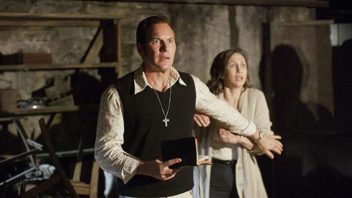 Patrick Wilson and Vera Farmiga in The Conjuring.