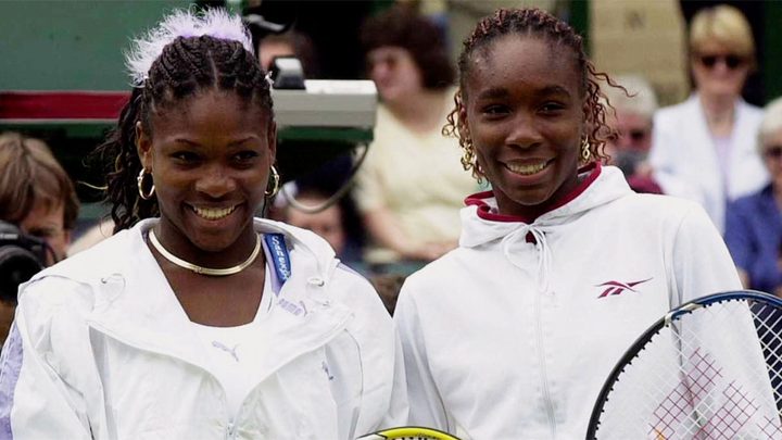 Venus and Serena Williams in Venus and Serena.