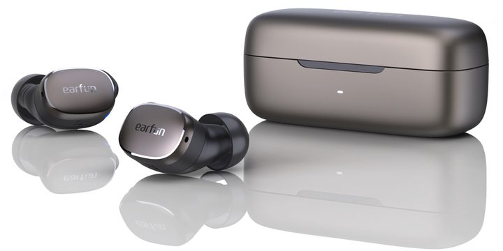 Earfun Free Pro 3 wireless noise-canceling earbuds.