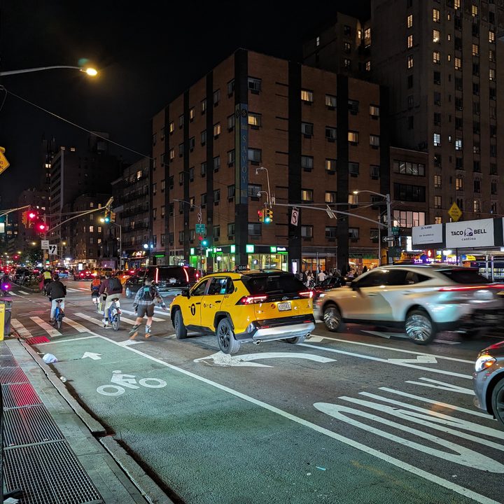 google pixel 8 pro review main camera sample nyc night