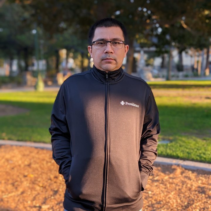 Portrait of man taken with Google Pixel 8 Pro.