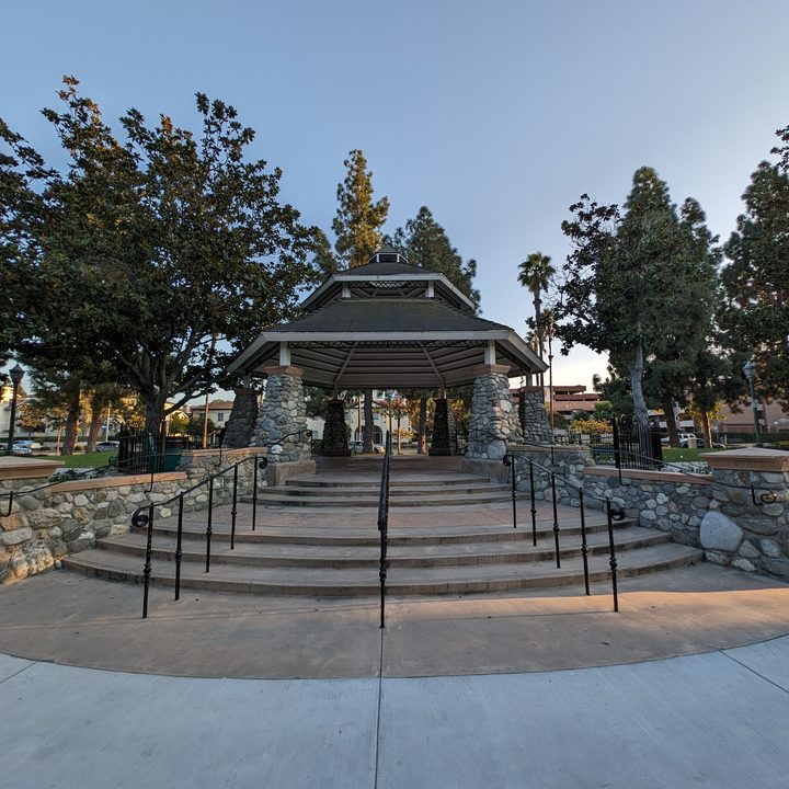 Park gazebo taken with Google Pixel 8 Pro ultrawide camera.