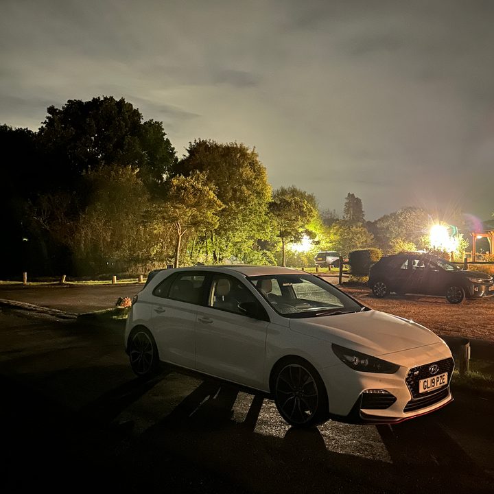 A photo taken with the Apple iPhone 14 Pro's main camera in Night mode.