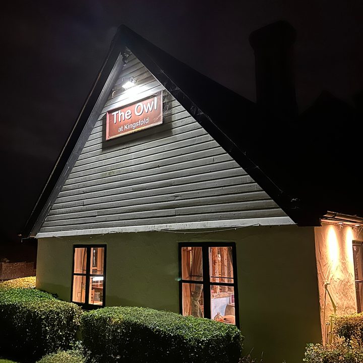 A photo taken with the Apple iPhone 14 Pro's main camera in Night mode.