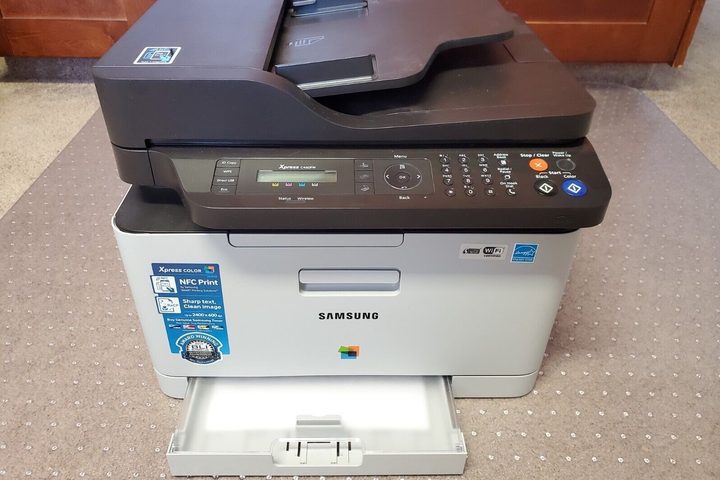 The Samsung Xpress C460FW multifunction laser printer &ndash; a reliable printer for eight years.