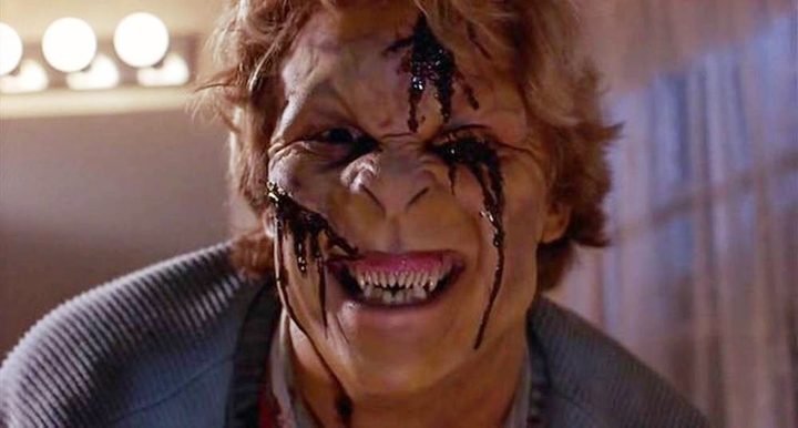 A cat monster is injured in Sleepwalkers.