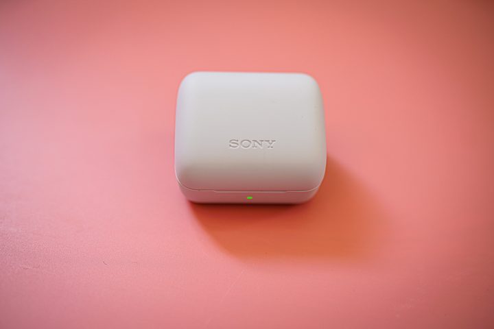 The case for the Sony InZone Buds.
