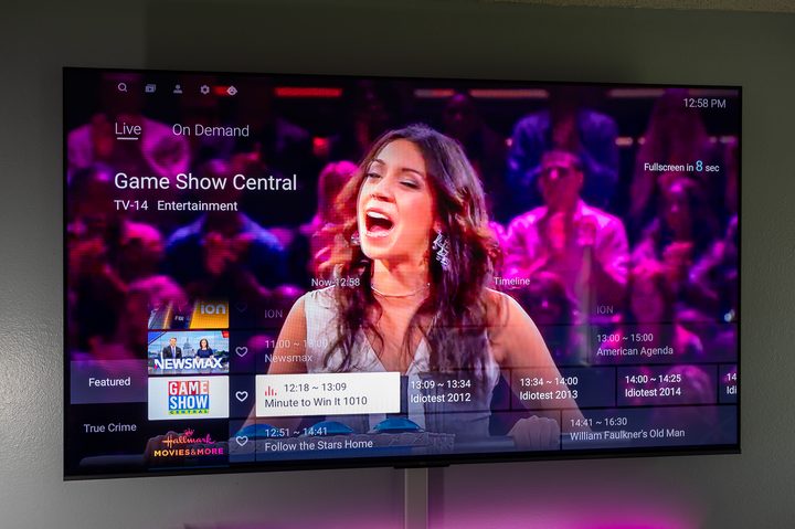A live guide on the TCL Q6.