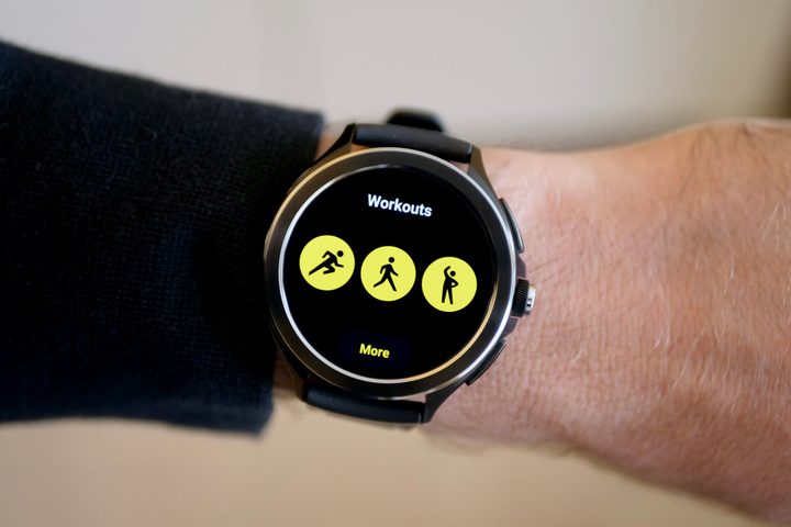 Workout mode on the Xiaomi Watch 2 Pro.