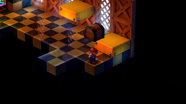Mario in booster tower.