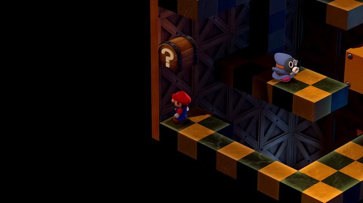 Mario in booster tower.