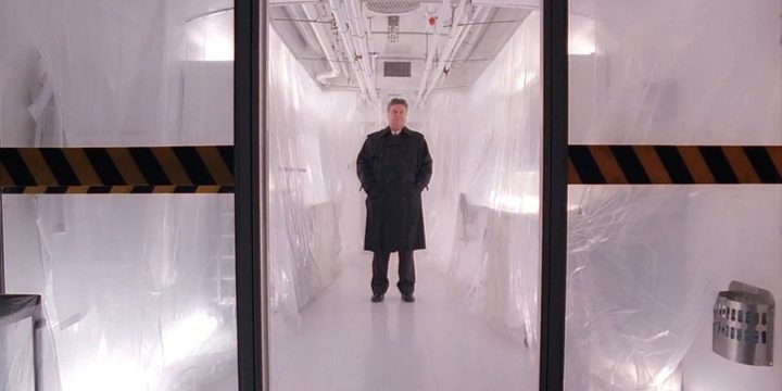 A train carries a biological weapon in the x-files episode 731