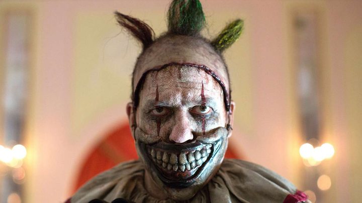 John Carroll Lynch as Twisty the Clown in American Horror Story: Freakshow.