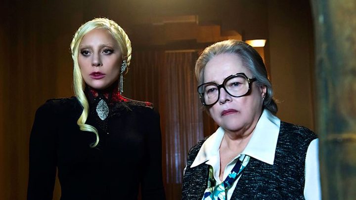 Lady Gaga and Kathy Bates in American Horror Story: Hotel.