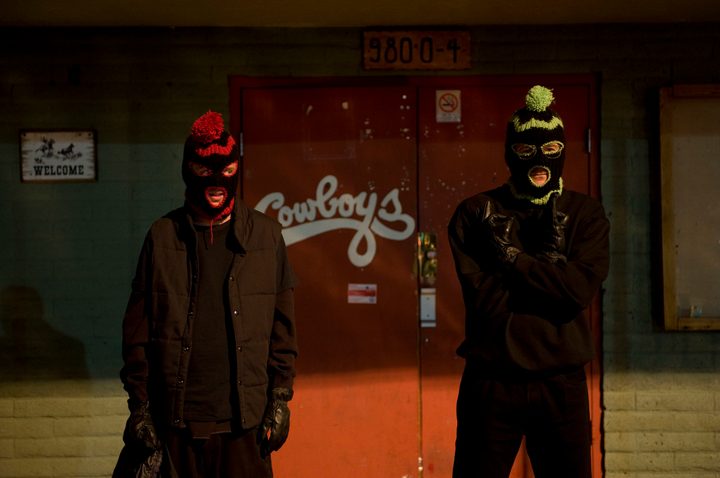 Walt and Jesse in Breaking Bad.
