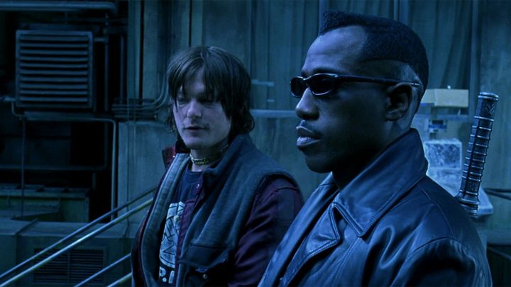 Norman Reedus and Wesley Snipes in "Blade II."