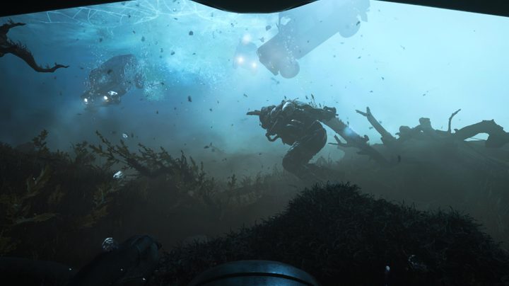 Vehicles falling through ice in Modern Warfare 3