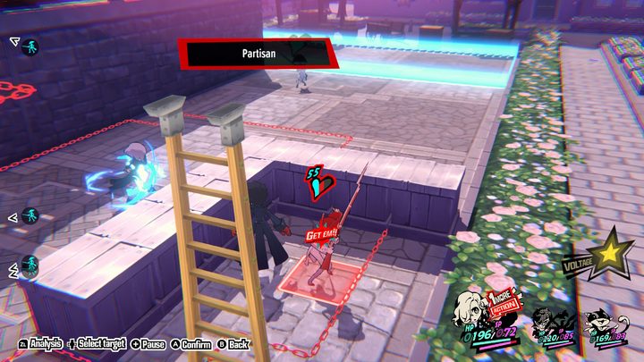 Persona 5 Tactica Legionnaire in the open