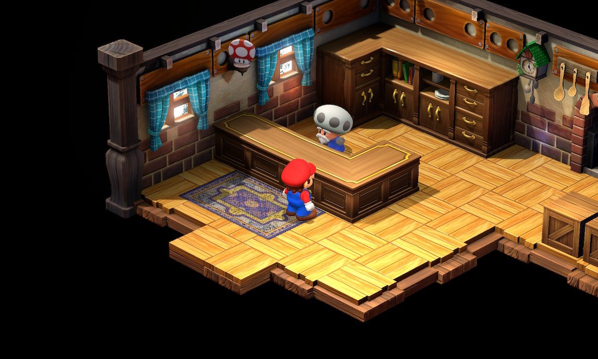 Super Mario RPG shop