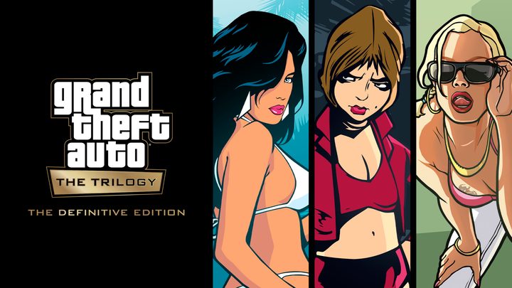 Key art for GTA: The Trilogy on Netflix