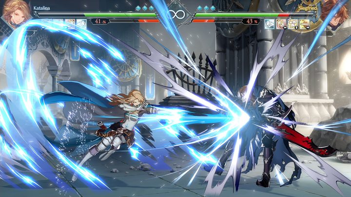 A screenshot of Granblue Fantasy Versus: Rising