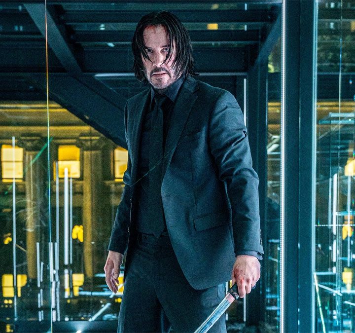Keanu Reeves in John Wick 3 - Parabellum.