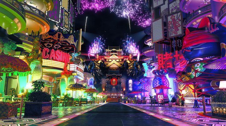 The castle in Like a Dragon Gaiden: The Man Who Erased His Name.