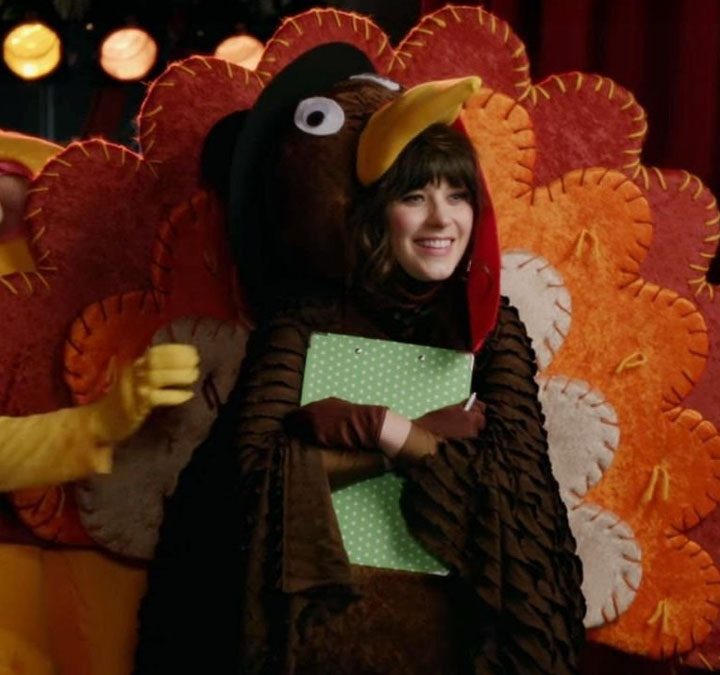 Justin Long and Zooey Deschanel in "New Girl."