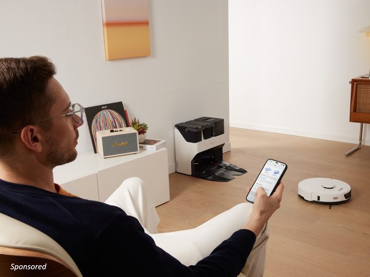 Roborock S7 Max Ultra with ultimate docking system and mobile controls Sponsored