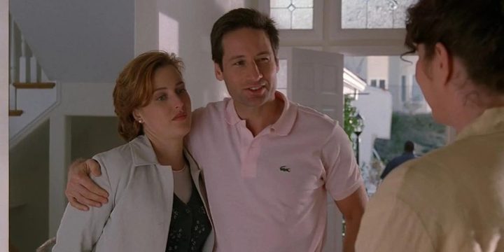 Scully and Mulder dress preppy in Arcadia