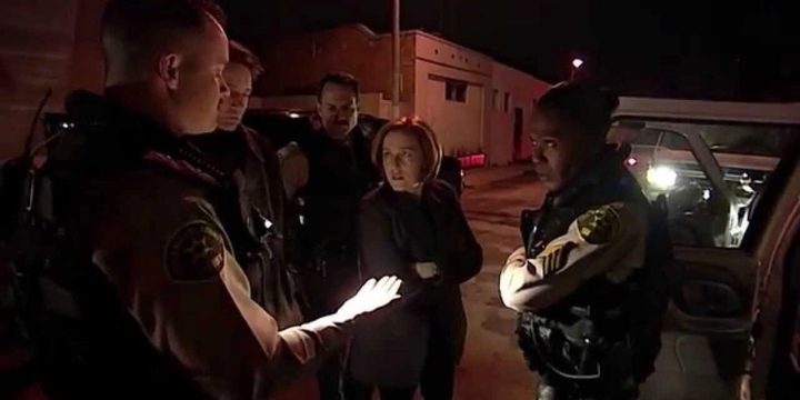 Scully and Mulder join the cops in X-Cops