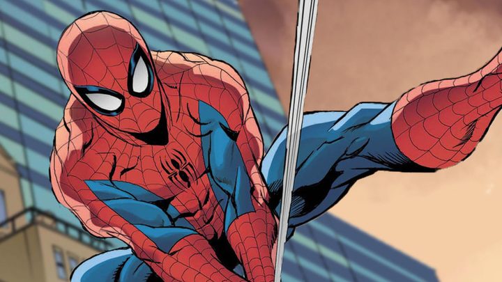 Spider-Man swings into action.