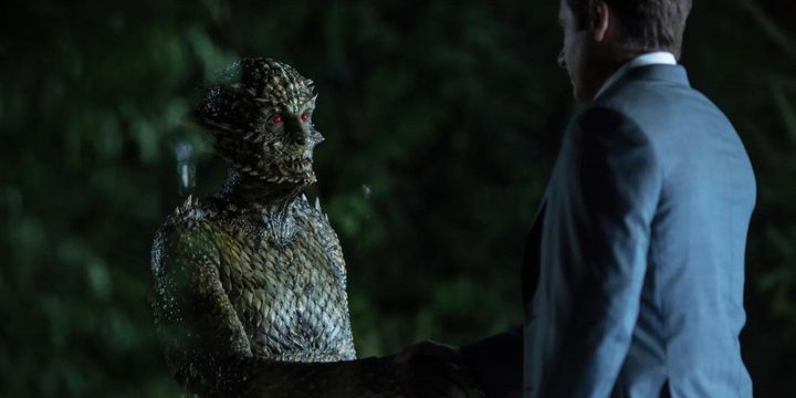 The were person in Scully and Mulder meet the were-monster