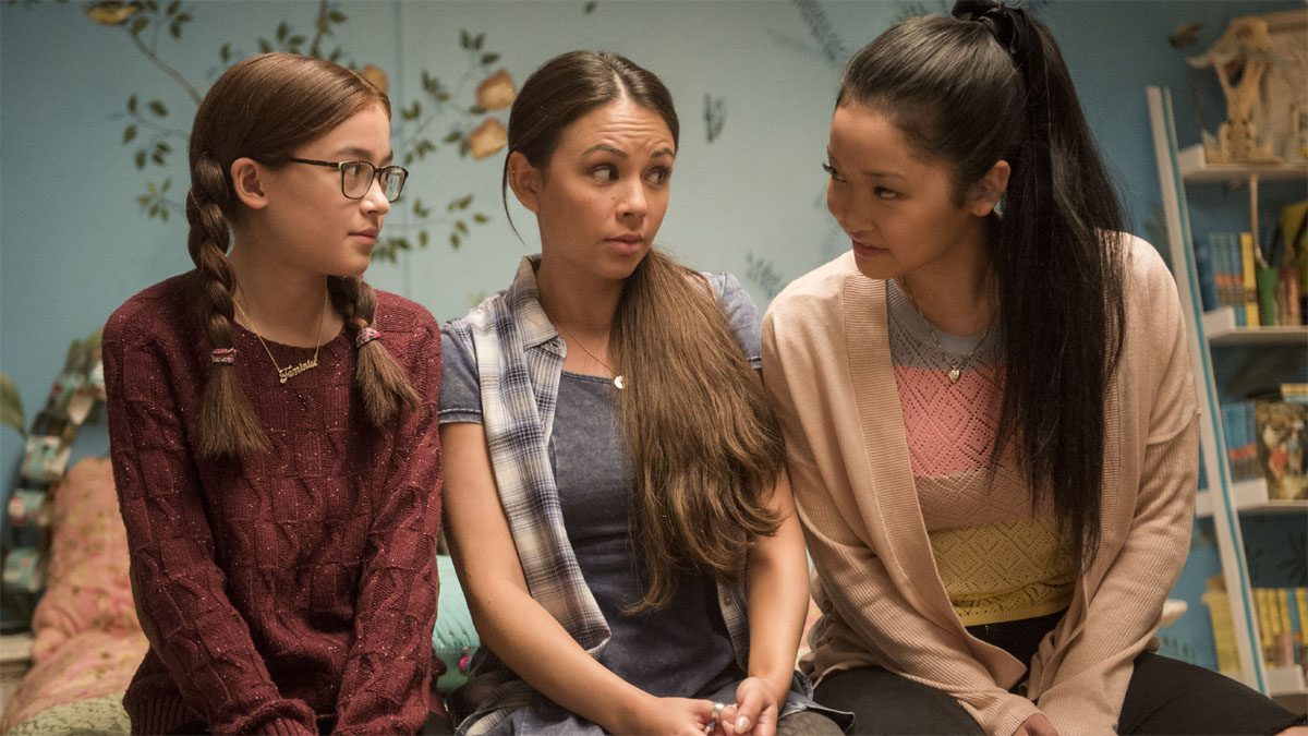 The cast of To All the Boys I've Loved Before.