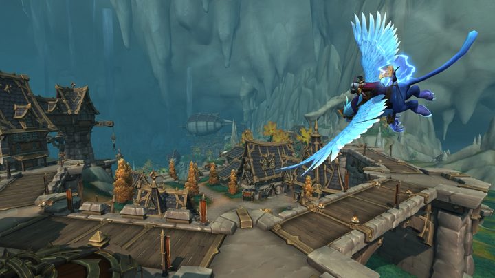 A mount in the next World of Warcraft expansion.