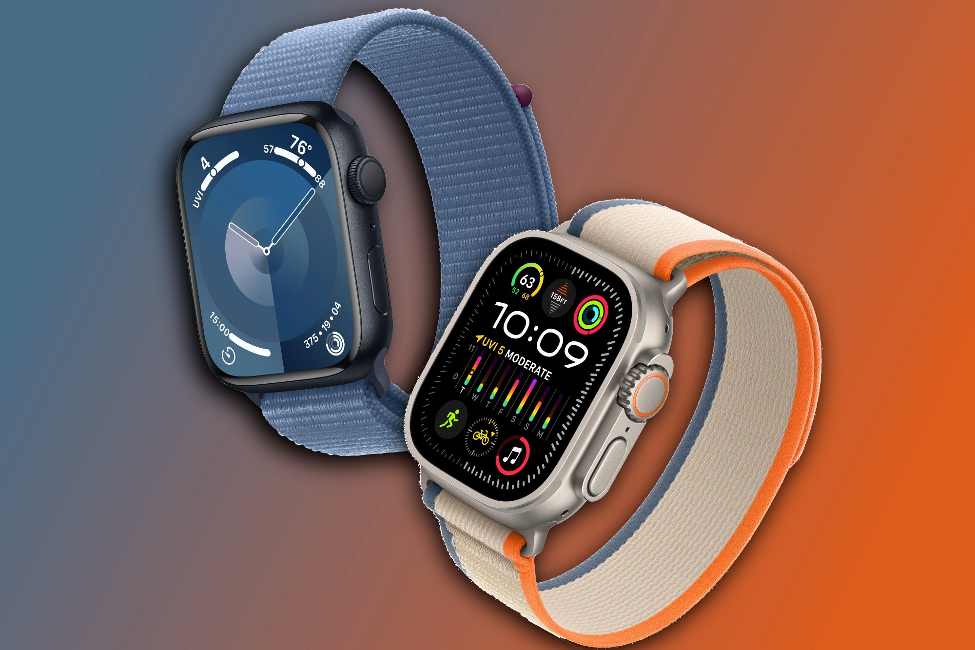 Apple Watch Series 9 vs. Ultra 2: don