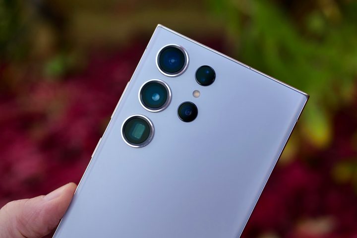 The Samsung Galaxy S23 Ultra's camera.