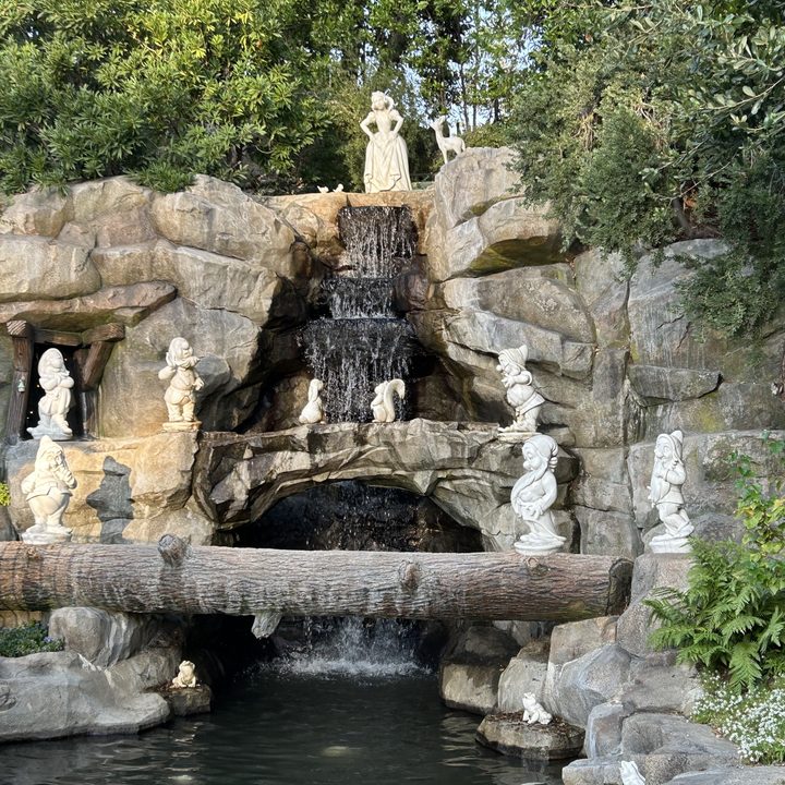 Snow White waterfall taken with iPhone 14.