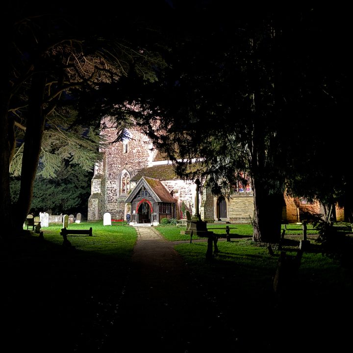 A photo taken with the Apple iPhone 15 Pro Max's main camera in Night mode.