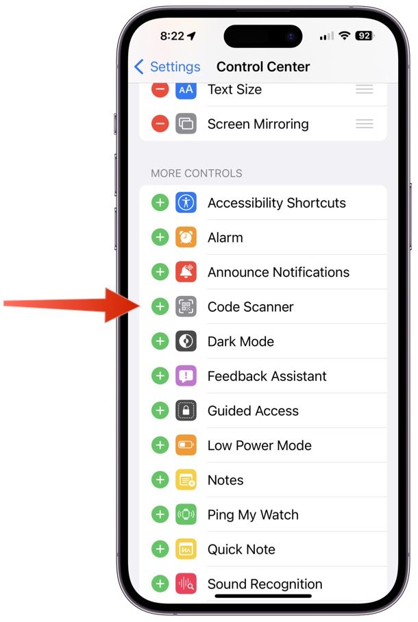 how to scan a qr code iphone scanner