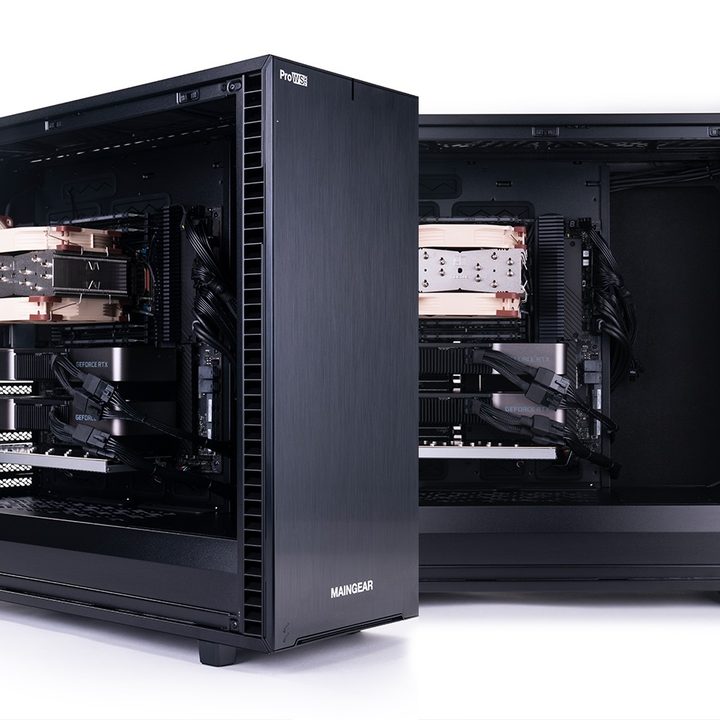 The Maingear Pro WS Max custom workstation PC.