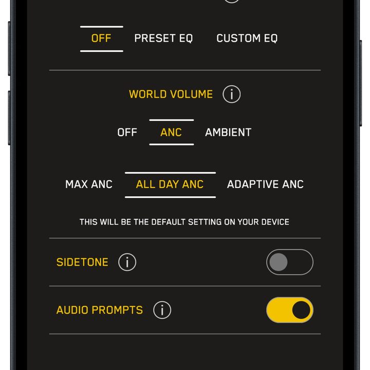 Master & Dynamic Connect app.