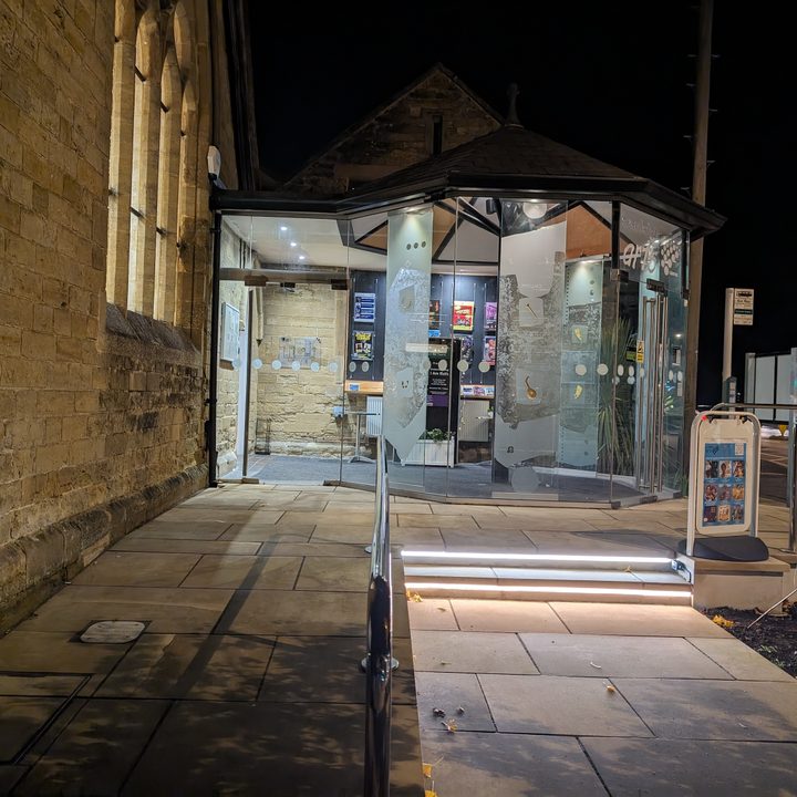 A Night mode photo taken with the Google Pixel 8.